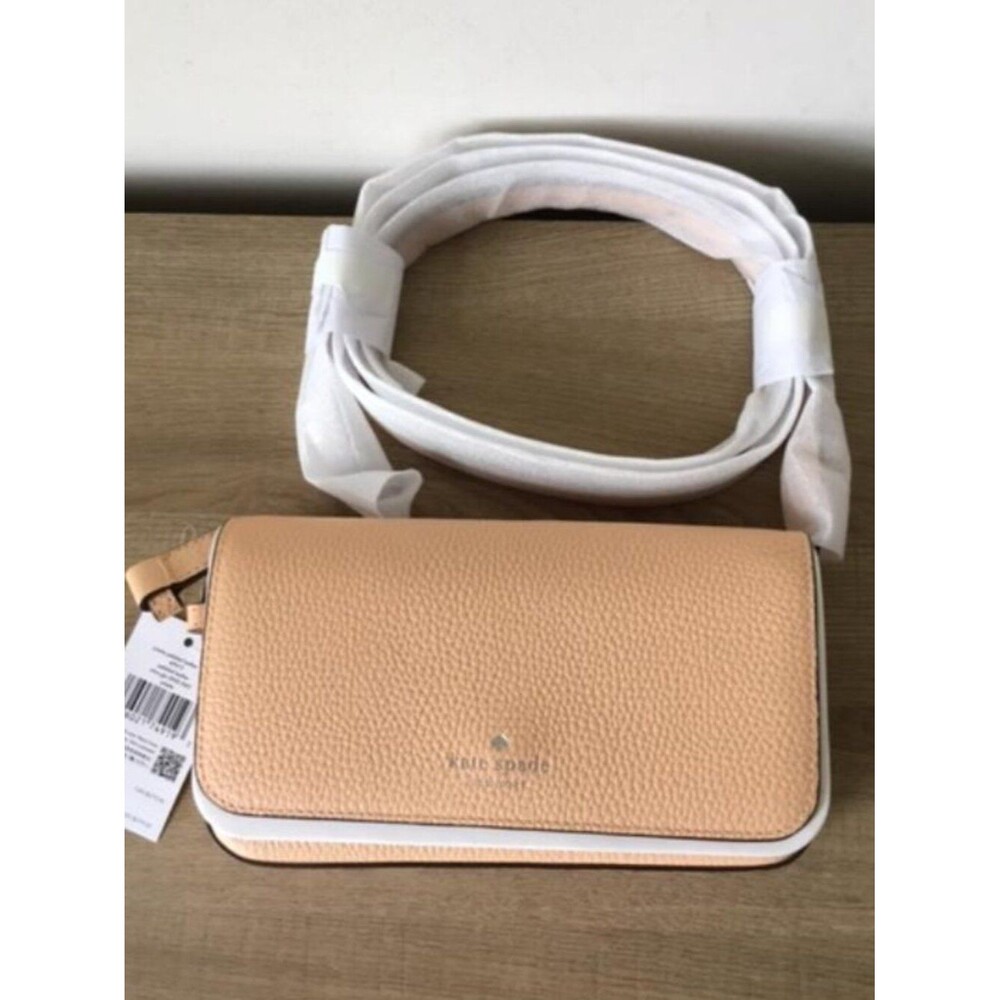 Kate Spade Juliette Pebbled Leather Mini Crossbody Citrus Gala KP075 NWT $279